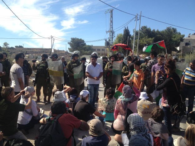 Demonstration in Al Ma'asara
